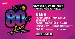 die 80er live auf Schalke