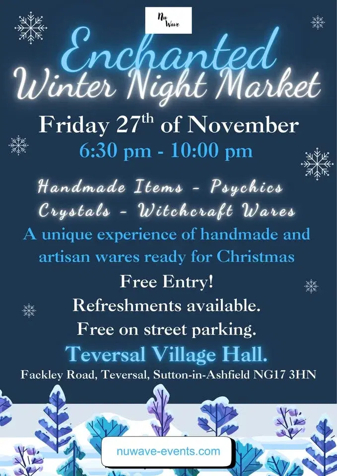 The Enchanted Winter Night Market @ Teversal