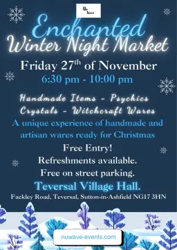 The Enchanted Winter Night Market @ Teversal