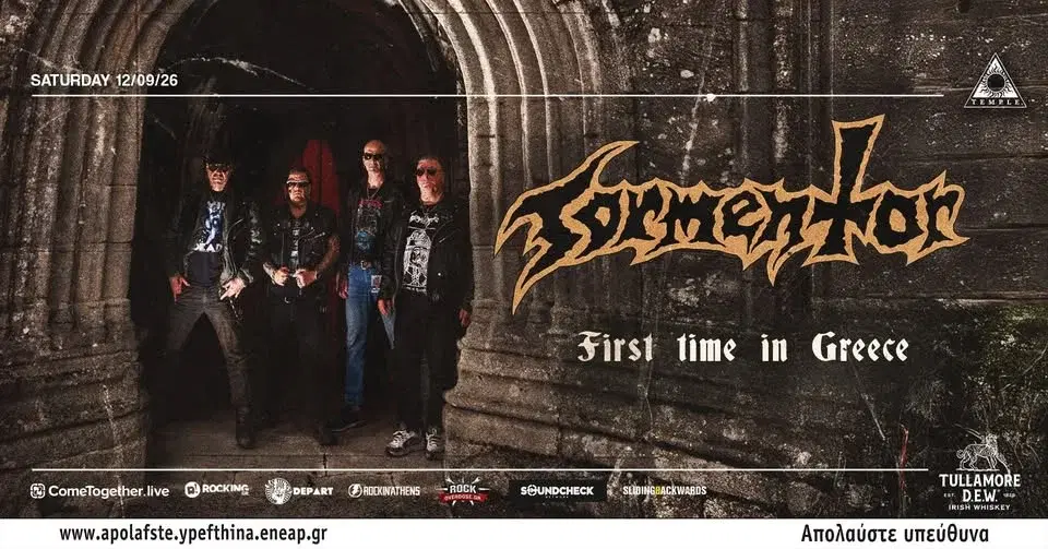 Tormentor (HU) live at Black Temple - first time in Greece !!!