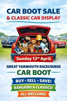 Carboot and Classics, Great Yarmouth Racecourse