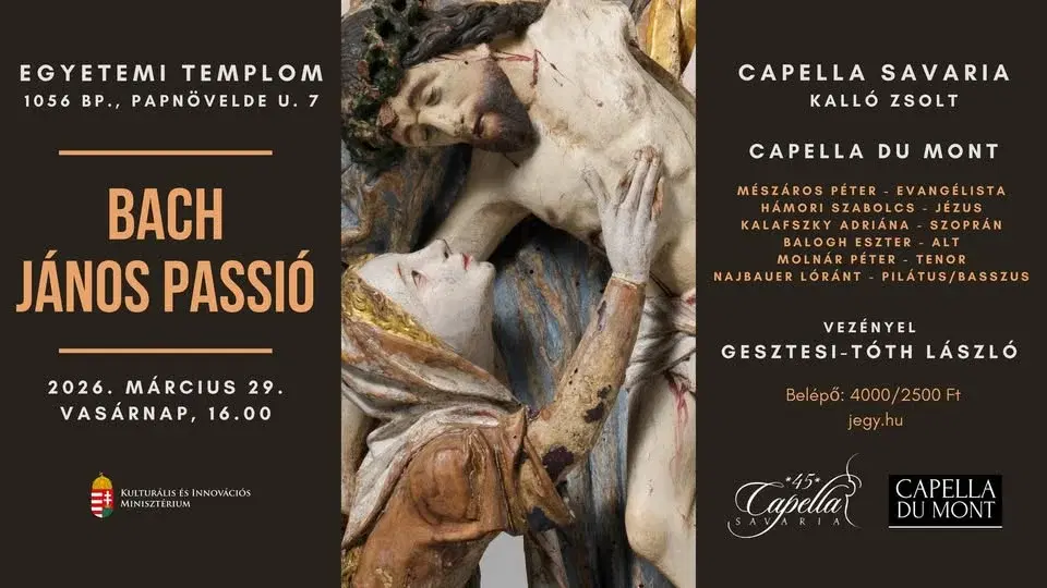 János passió az Egyetemi templomban (Budapest)