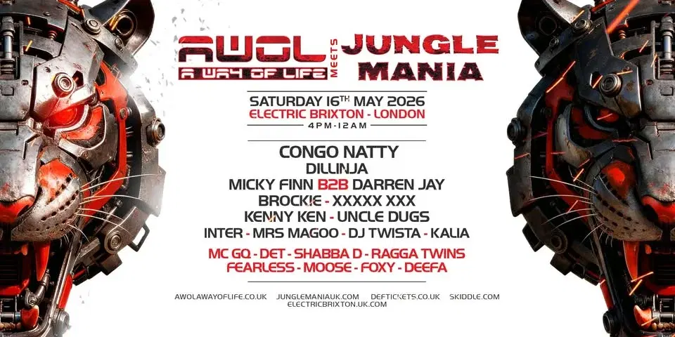 AWOL meets Jungle Mania | London