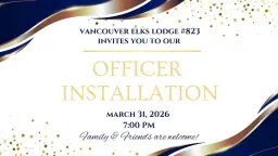 Annual Officer Installation