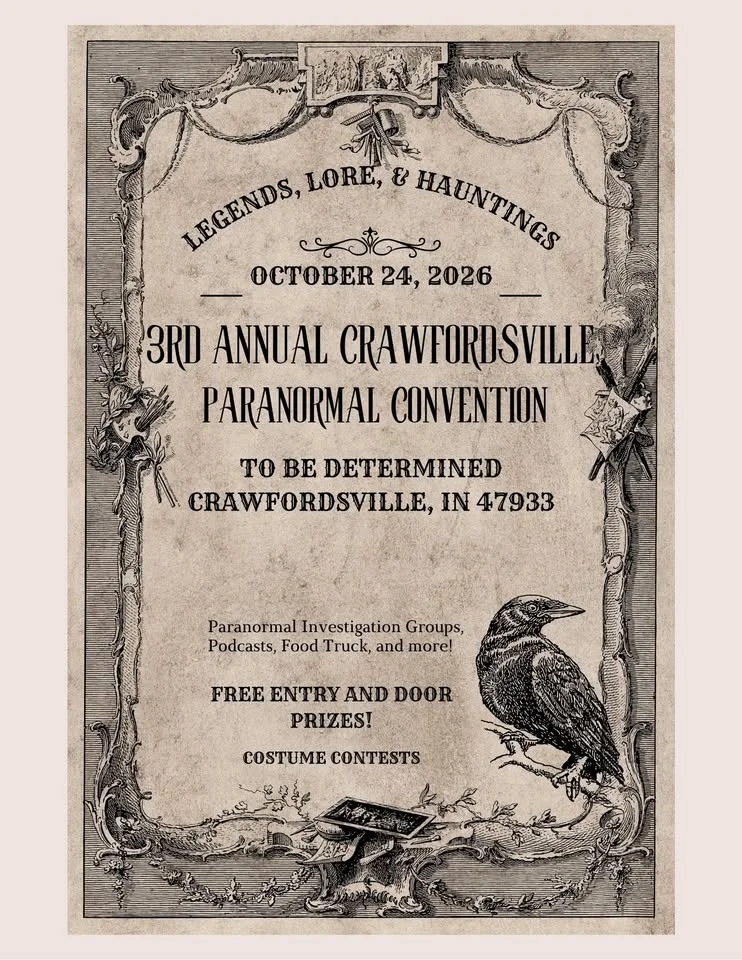 3rd Annual Crawfordsville Paranormal Convention