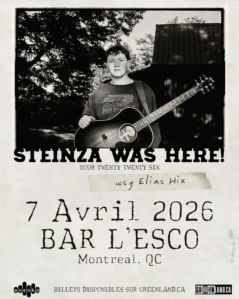 Steinza | Bar l'Esco | Montréal
