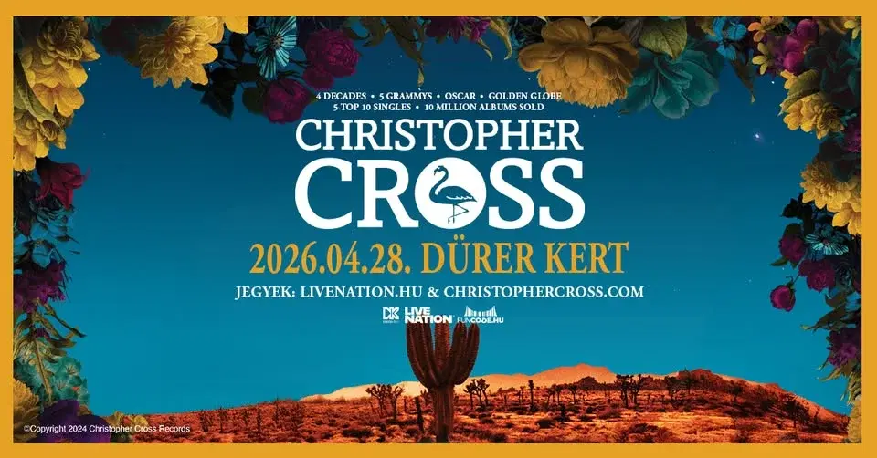 Christopher Cross | Budapest 2026