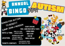 Disney Bingo 4 Autism