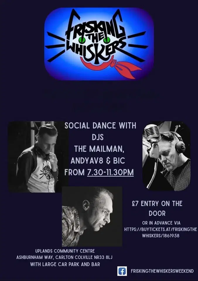 SOCIAL DANCE with DJs The Mailman, AndyAV8 & Bic!