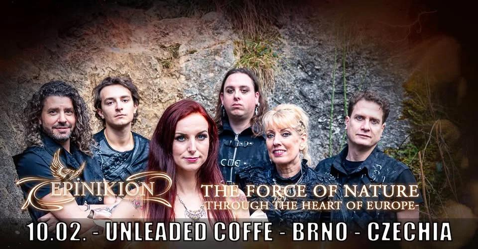 EPINIKION (Symphonic metal - Holandsko) +Clockworkanimals (Brno) v Unleaded coffee