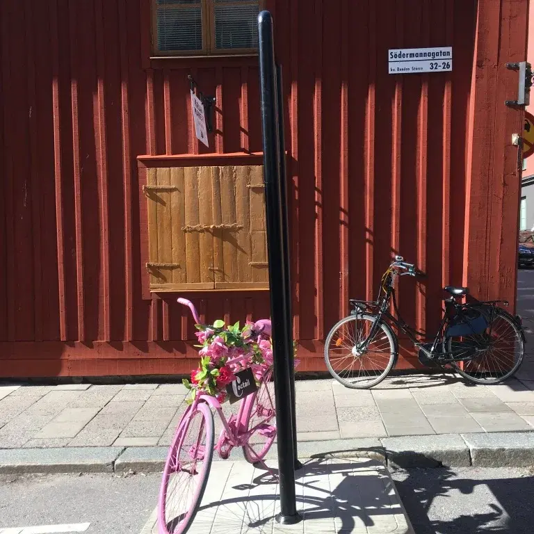 På hoj i Stockholm - på cykel med Peter Frisk