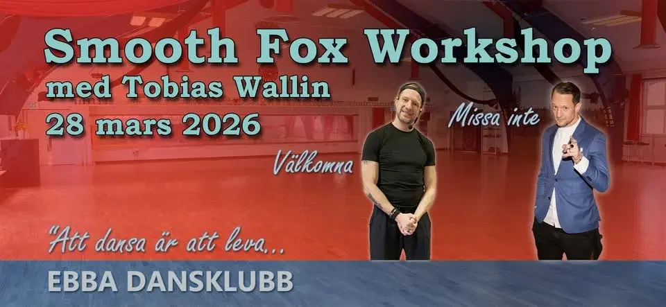 Smooth Fox Workshop med Tobias Wallin – 28 mars