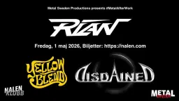 Metal Sweden presents: Disdained + Rian + Yellow Blend