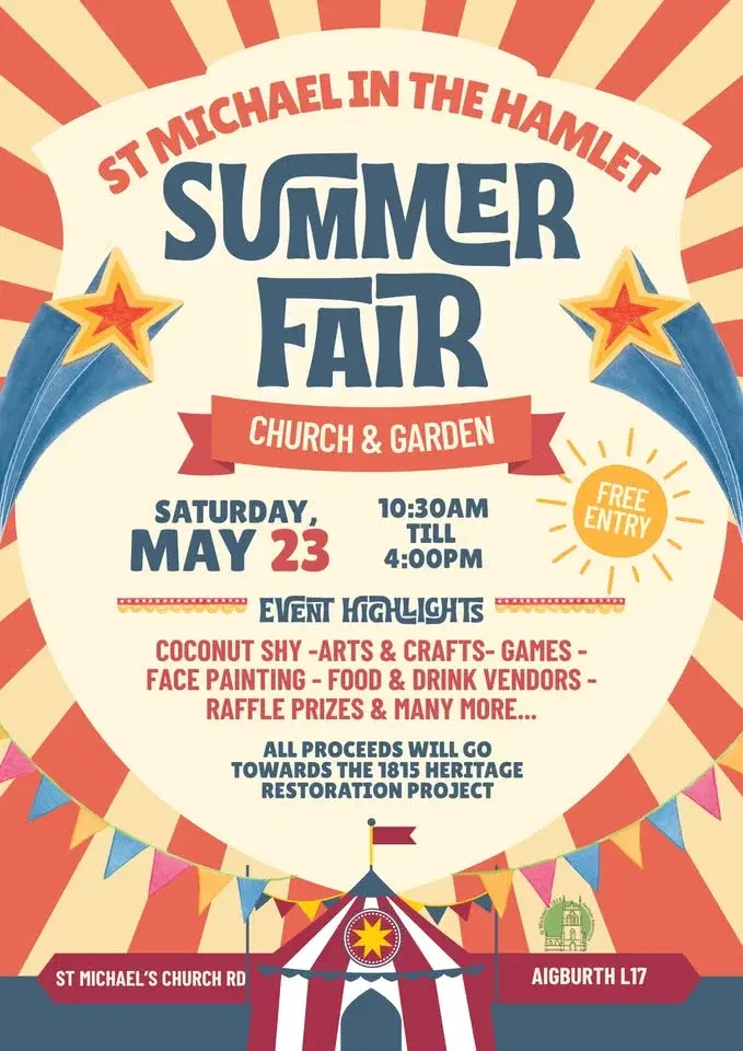 St Michael’s summer fair.