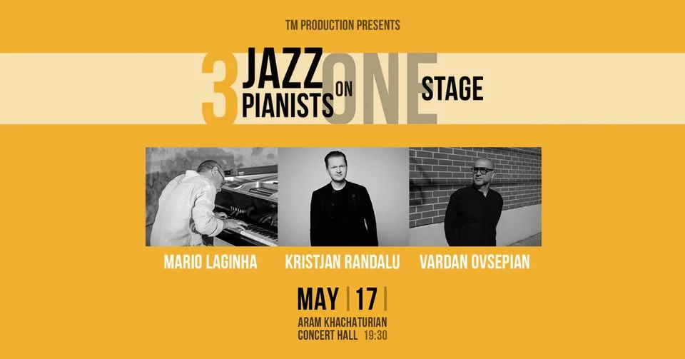 3 Jazz Pianists on One Stage - Mario Laginha, Kristjan Randalu & Vardan Ovsepian