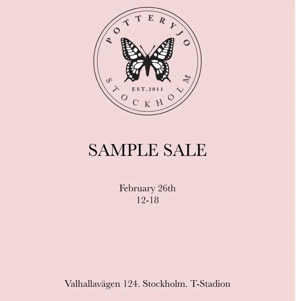 PotteryJo Sample SALE