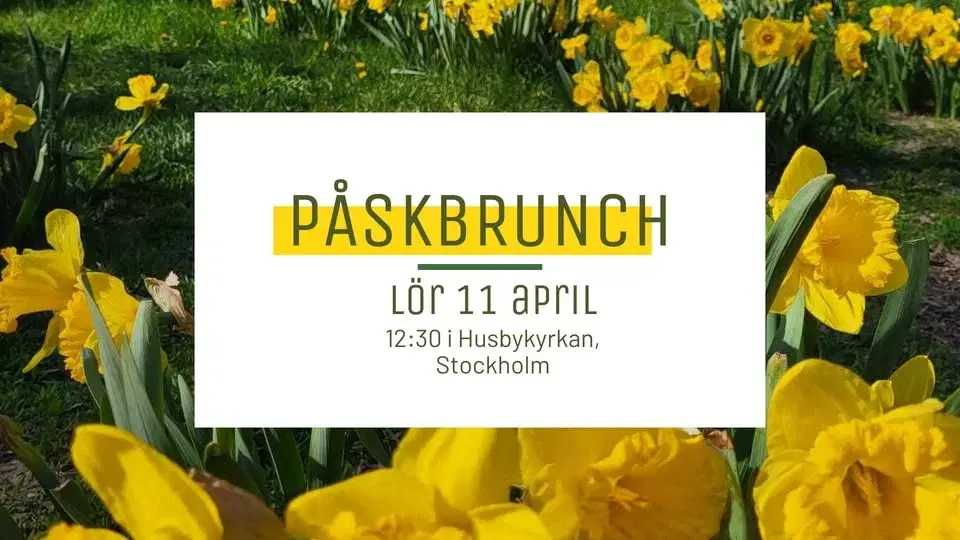 PÅSKBRUNCH: Stockholm