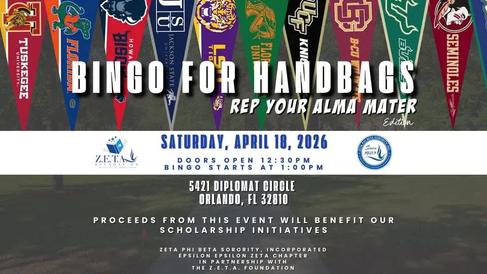 Bingo for Handbags: Rep Your Alma Mater