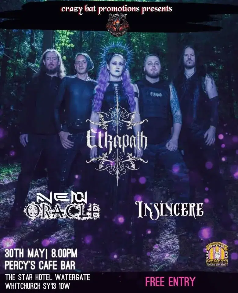 Elkapath/Neon Oracle/InSincere @ Percy's cafe bar