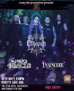 Elkapath/Neon Oracle/InSincere @ Percy's cafe bar