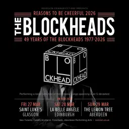 The Blockheads / St Luke’s / Glasgow / 27.03.26