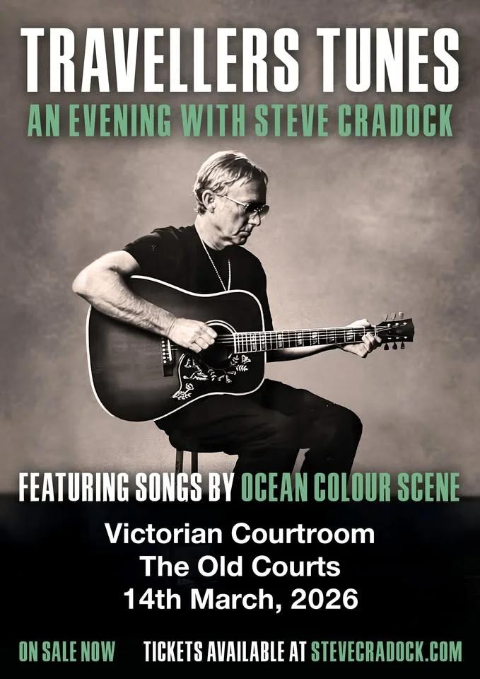 Travellers Tunes - An Evening With Steve Cradock