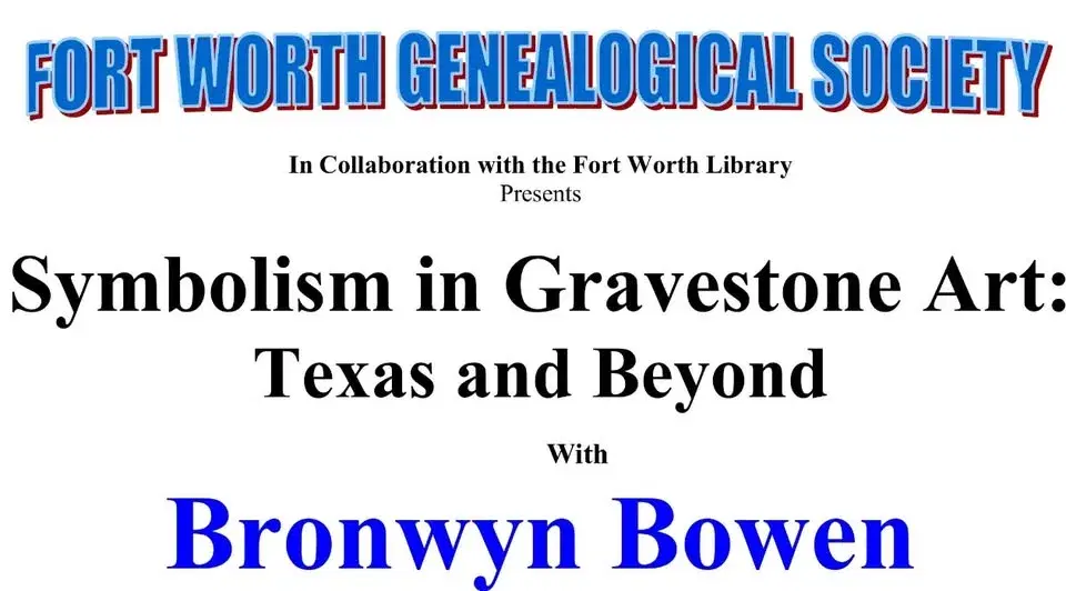 Symbolism in Gravestone Art: Texas and Beyond