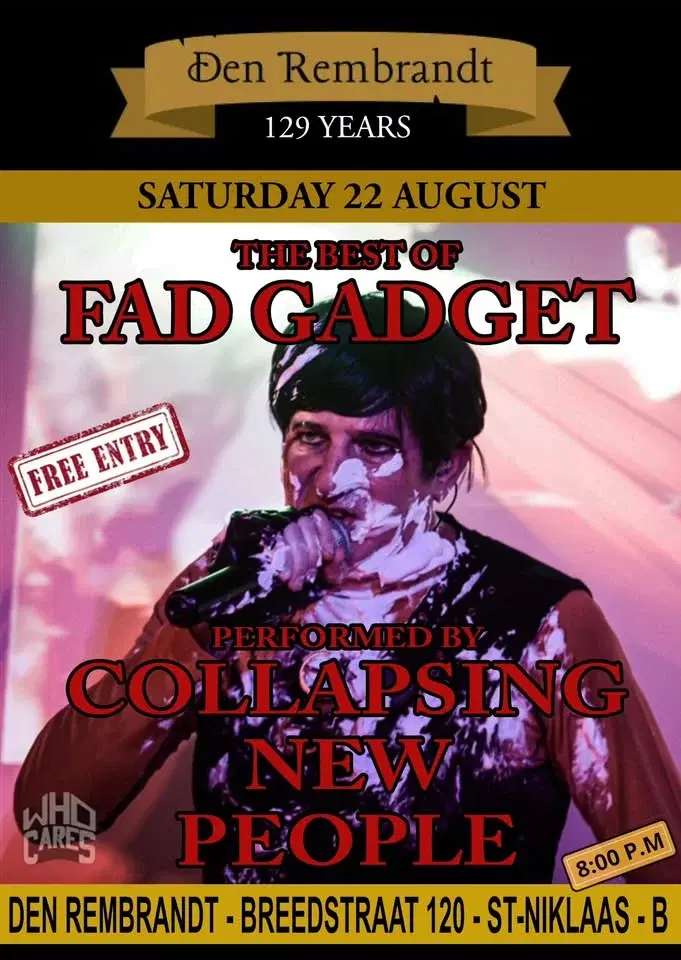 Collapsing New People @ De Rembrandt (Free Entry)