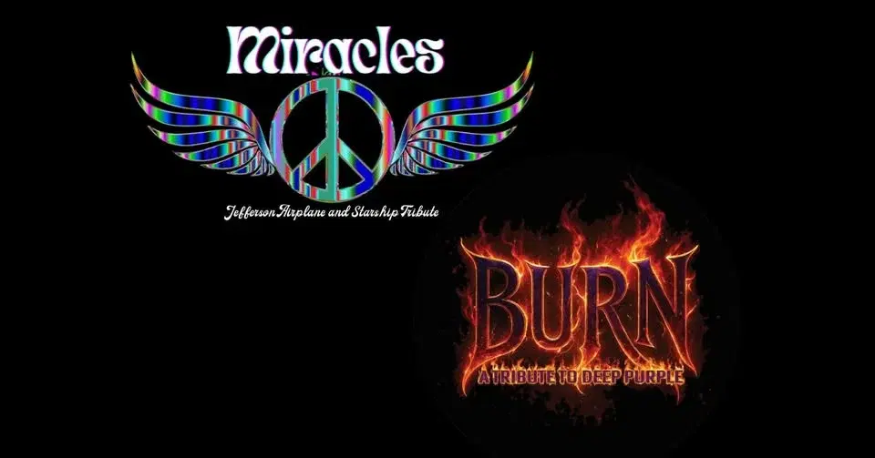 Miracles (Jefferson Airplane / Starship) & Burn (Deep Purple) Tributes Double Header