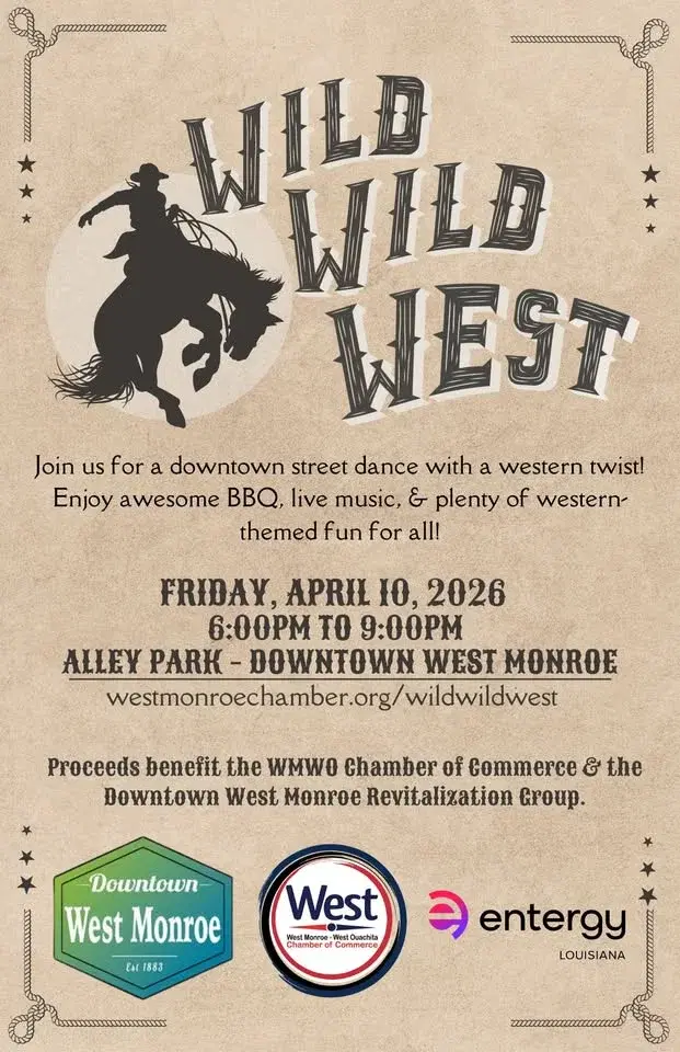 Wild Wild West in Downtown West Monroe!