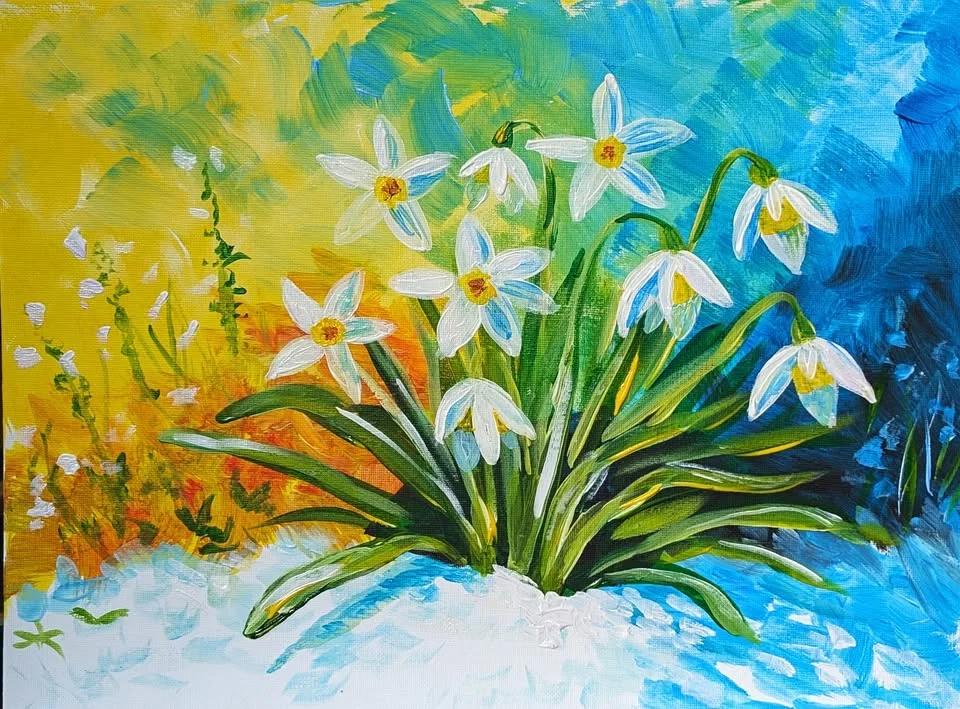 NUNEATON Paint Night - First Whispers of Spring