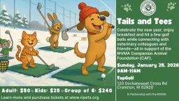 Tails and Tees: A TopGolf Event to Benefit the RIVMA Companion Animal Foundation (CAF)