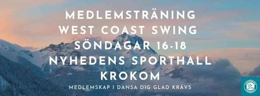 Öppen dansträning West Coast Swing