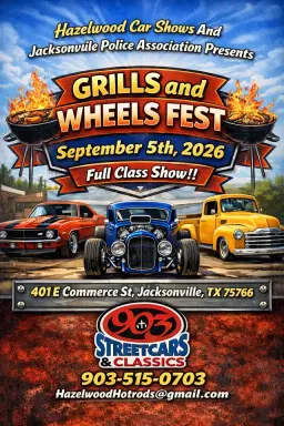 Jacksonville Police Association Fundraiser Car Show!!