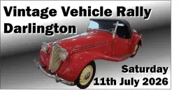Darlington Vintage Vehicle Rally 2026