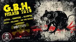 GBH (UK) + Rattus / Tampere, Olympia