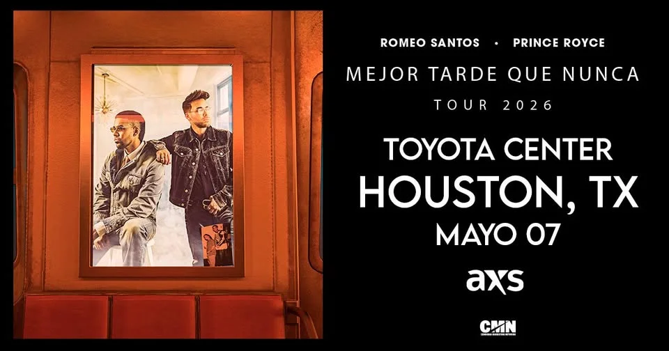 Romeo Santos & Prince Royce - Mejor Tarde Que Nunca Tour - HOUSTON