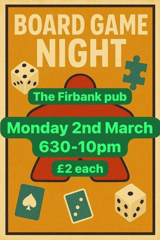 Monthly board game night