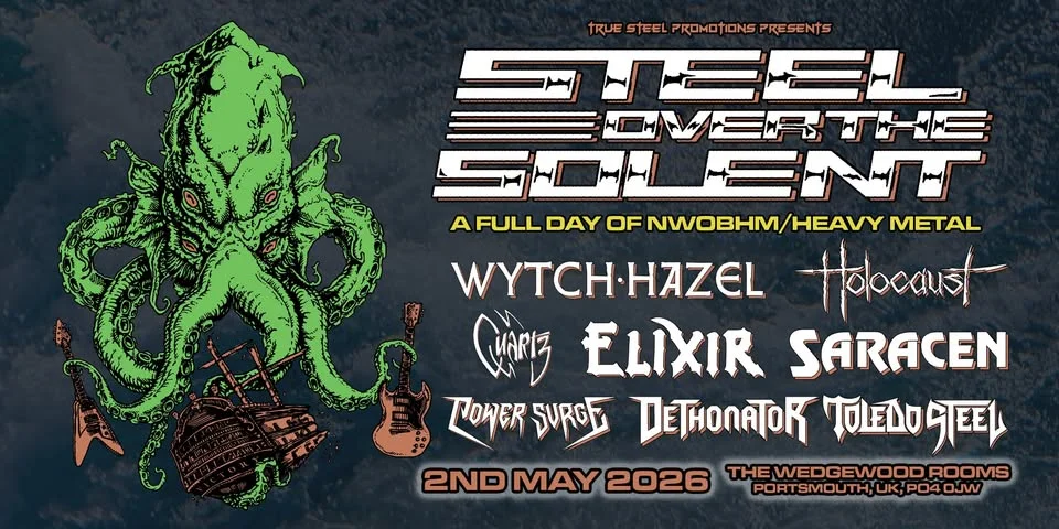 STEEL OVER THE SOLENT, A FULL DAY OF NWOBHM/HEAVY METAL