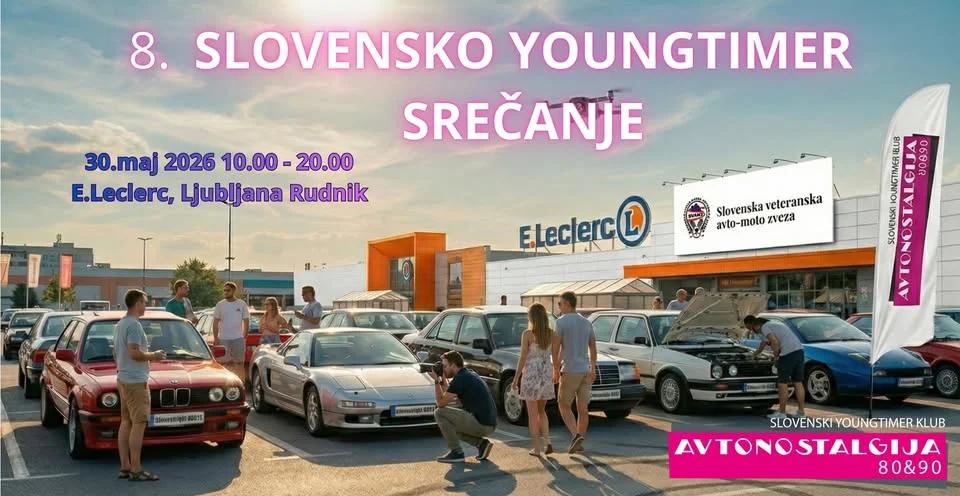 8. Slovensko youngtimer srečanje – Avtonostalgija 80&90