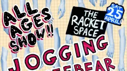 Allages Gig with: Jogging, Knifebear, Garage Olimpo