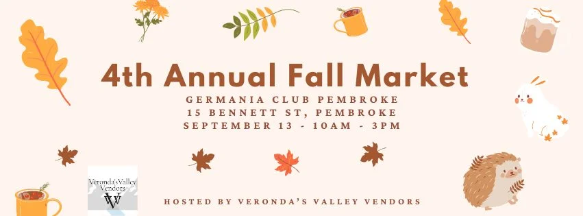 4th Annual Fall Vendor Market - Pembroke
