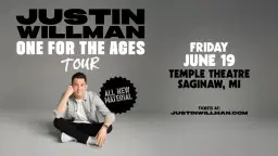Justin Willman: One for the Ages Tour