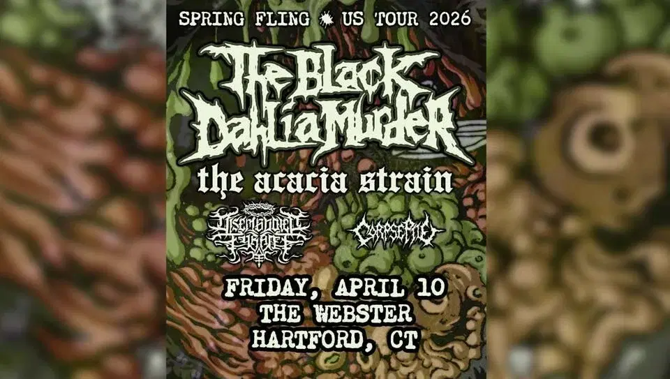 THE BLACK DAHLIA MURDER "Spring Fling Tour 2026"