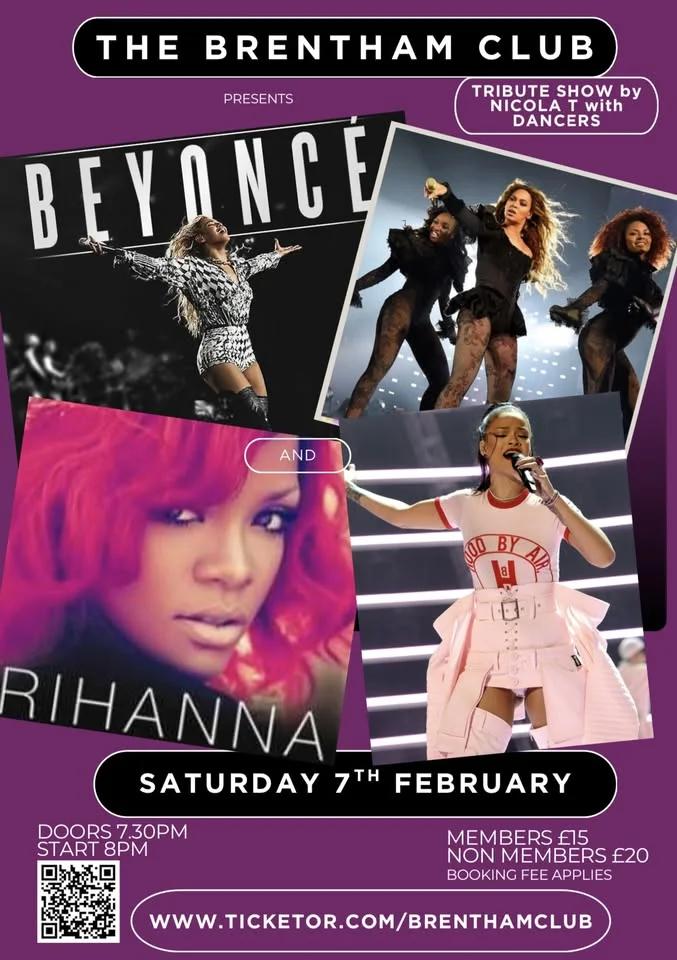 Beyoncé & Rihanna Tribute Night