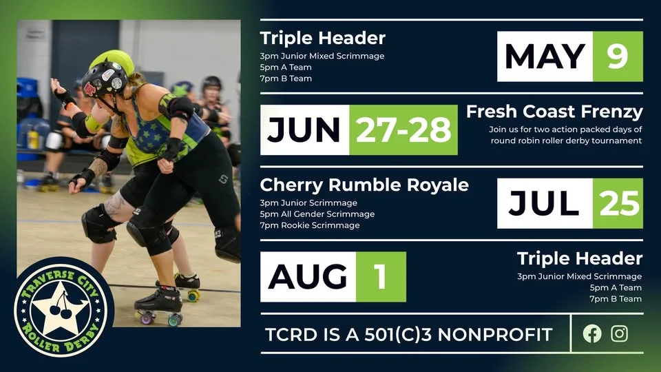 TC Roller Derby Triple Header! đŒ