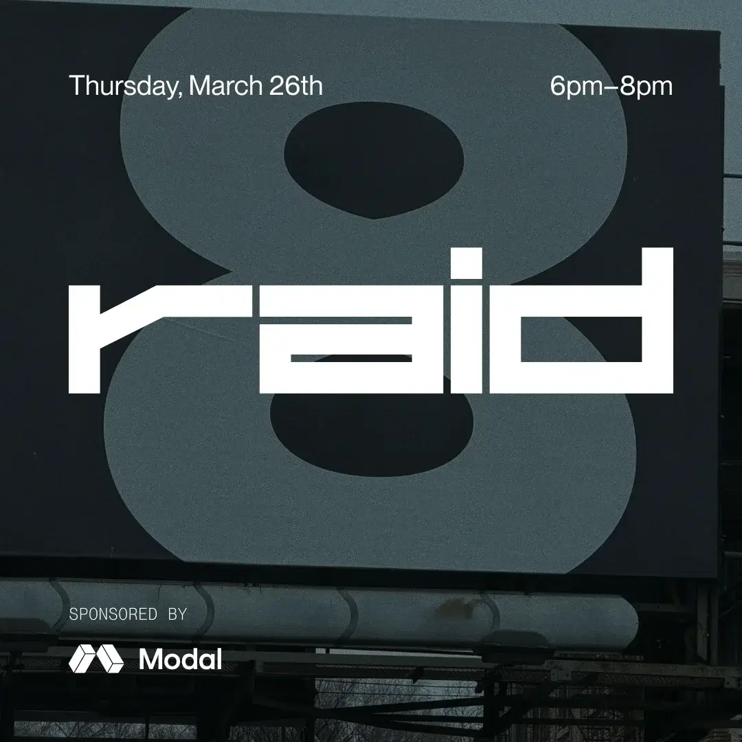raid 8: talks on research, ai, design