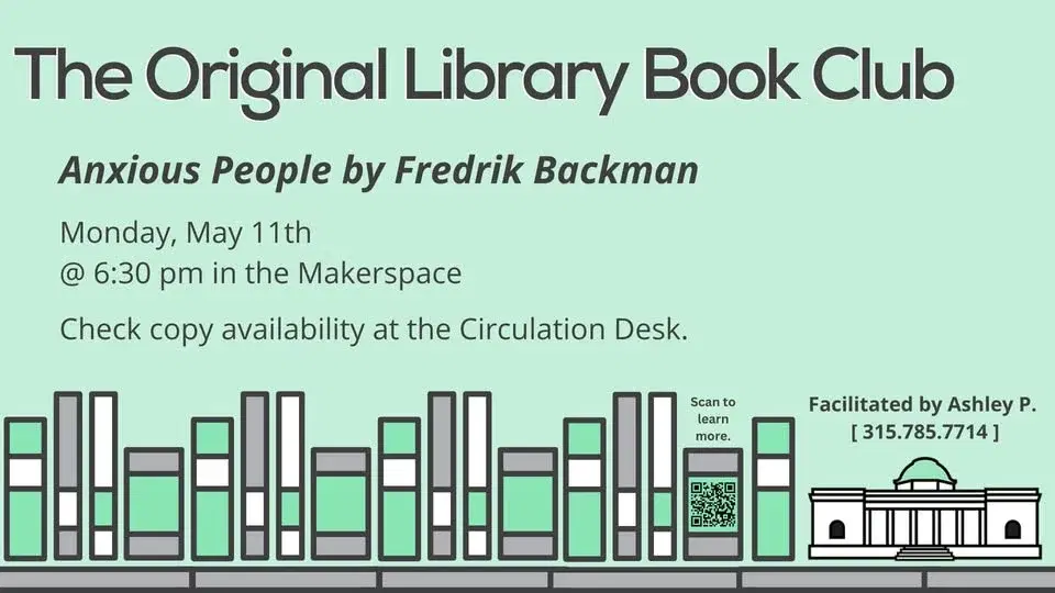 Ages 18+ The Original Library Book Club