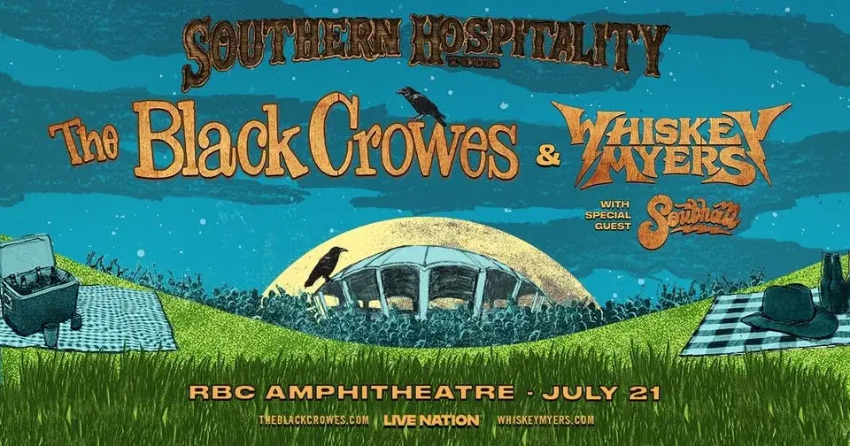 Southern Hospitality Tour: The Black Crowes and Whiskey Myers