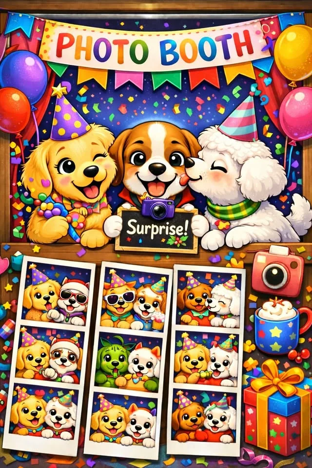 SURPRISE Theme Photo Booth @ Pet Palooza sponsored by Auntie Jennie's